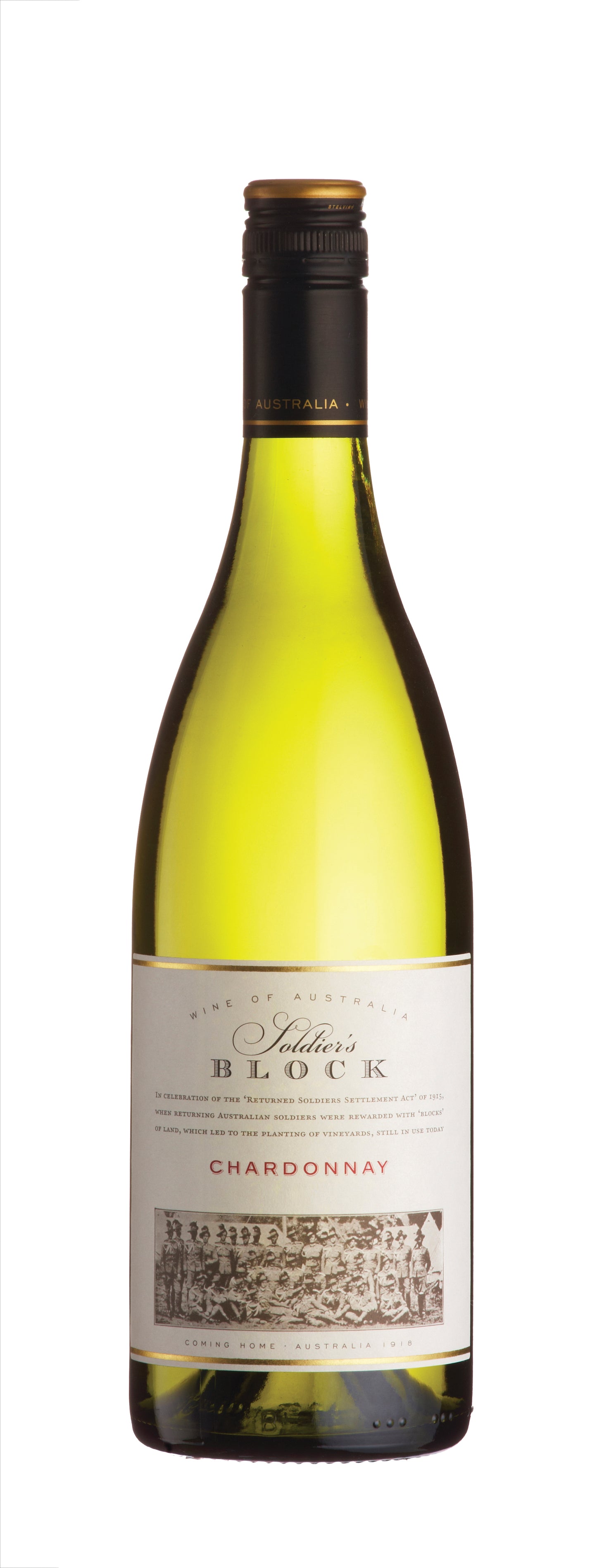 Soldier's Block Unoaked Chardonnay