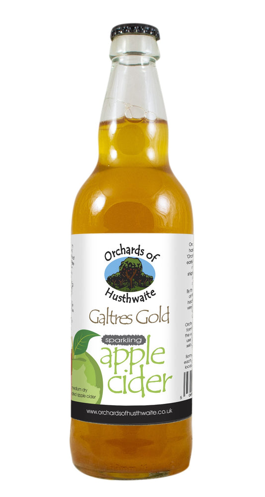 Orchards of Husthwaite Apple Cider Galtres Gold Sparkling