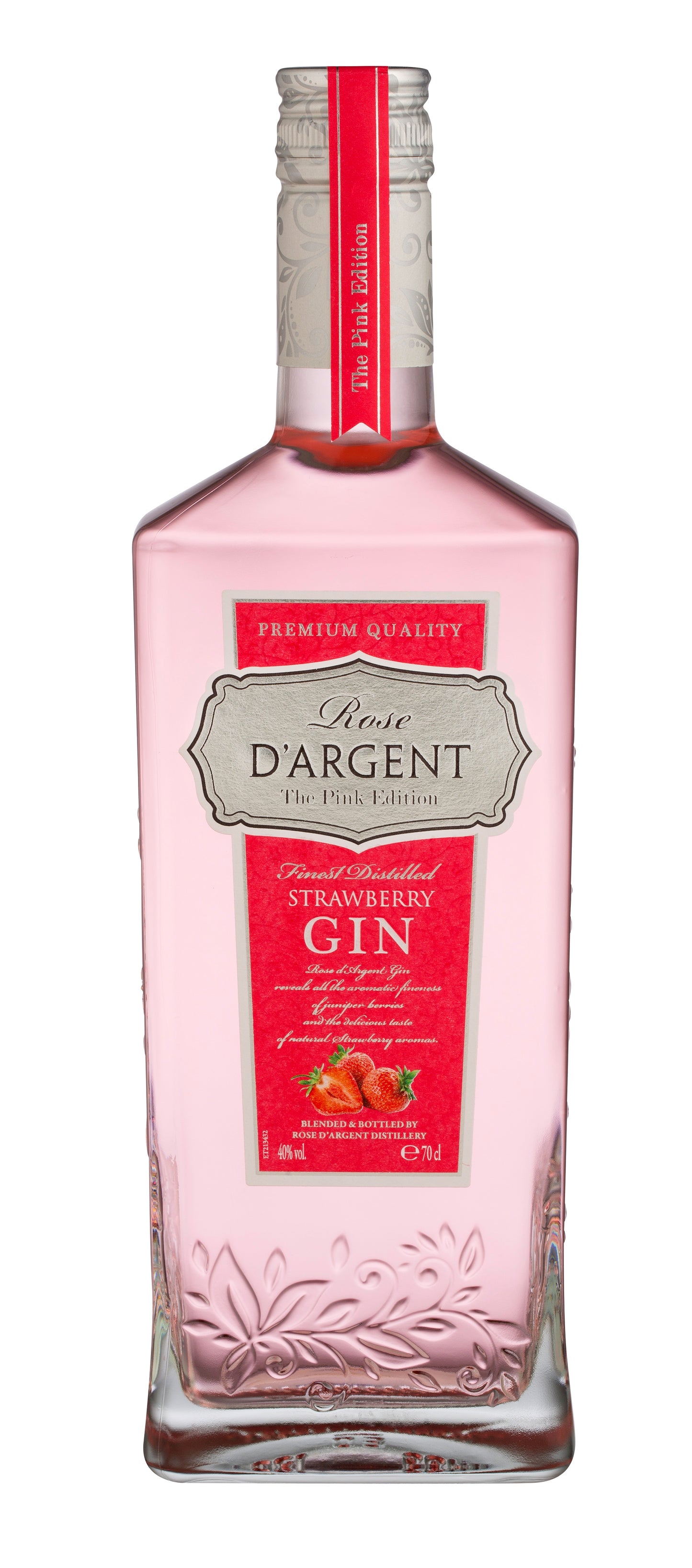 Rose D’Argent Strawberry Gin 40%