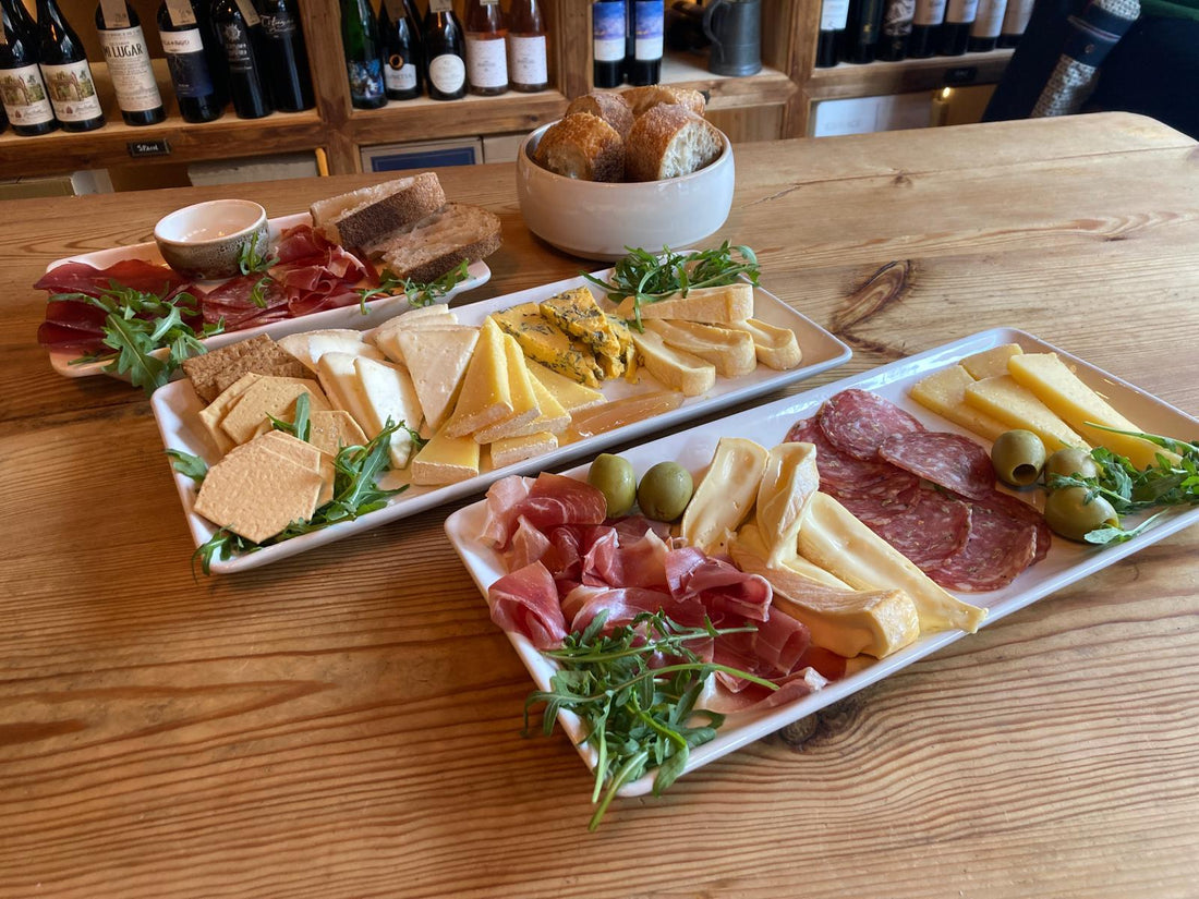 Single platters and sharing boards at Ake & Humphris