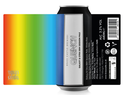 Brass Castle Quench DDH Session Pale 3.2% Can