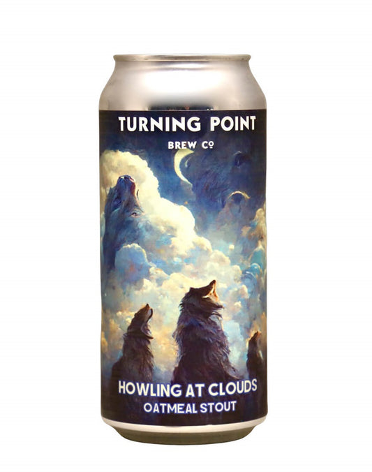 Turning Point Howling At Clouds Oatmeal Stout 4.4% Can