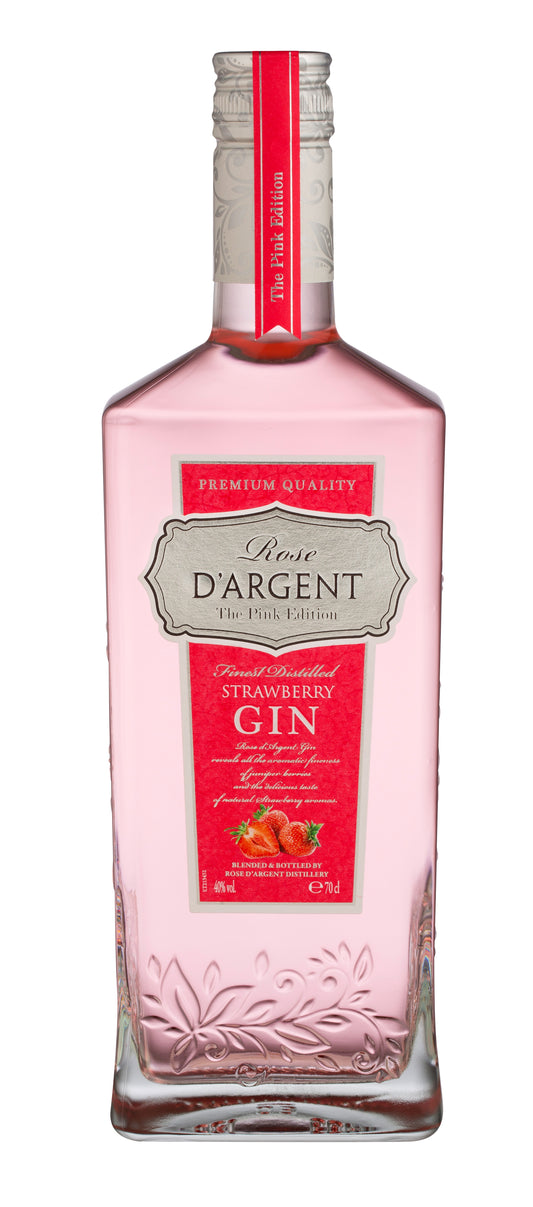 Rose D’Argent Strawberry Gin 40%