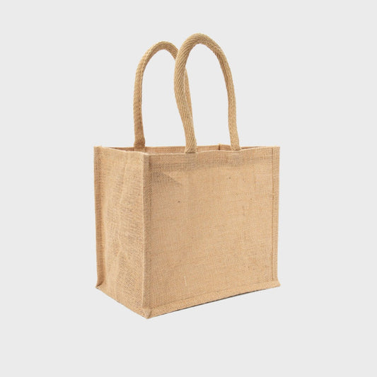 6 Bottle Natural Jute Beer Bag