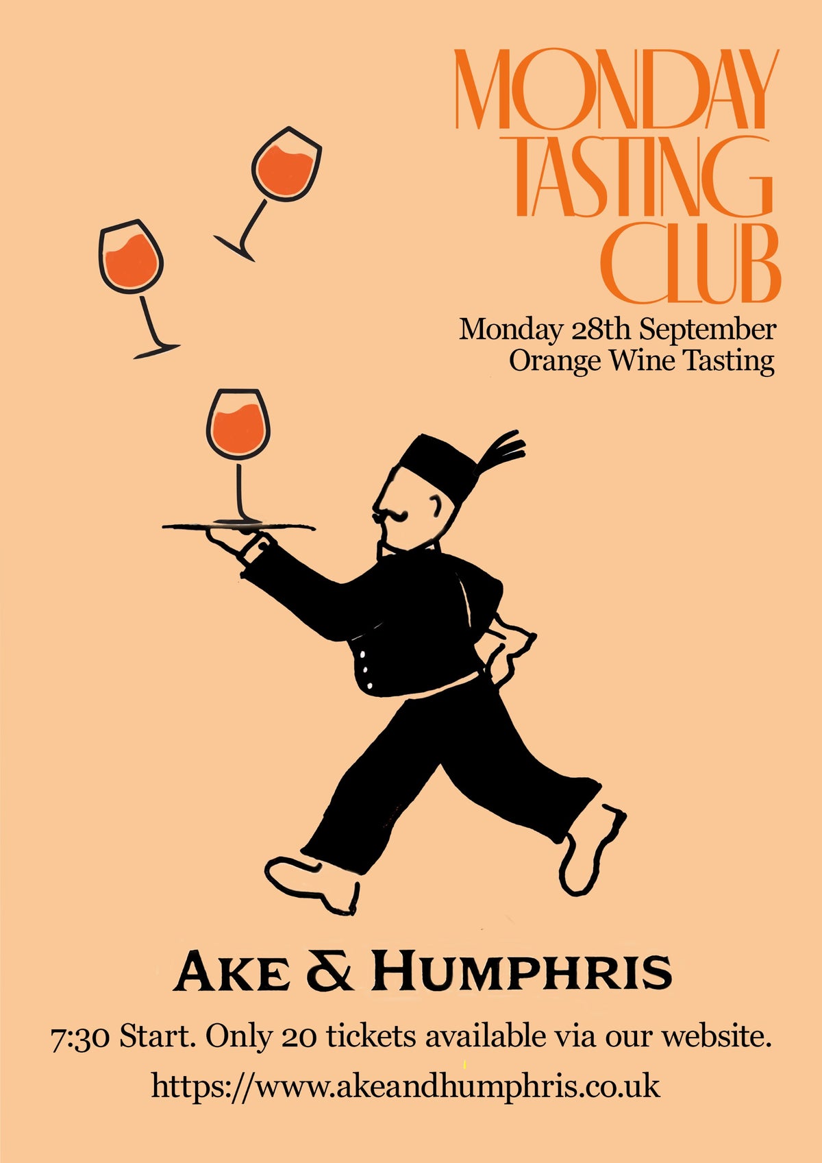 Orange Wine Tasting September 28th