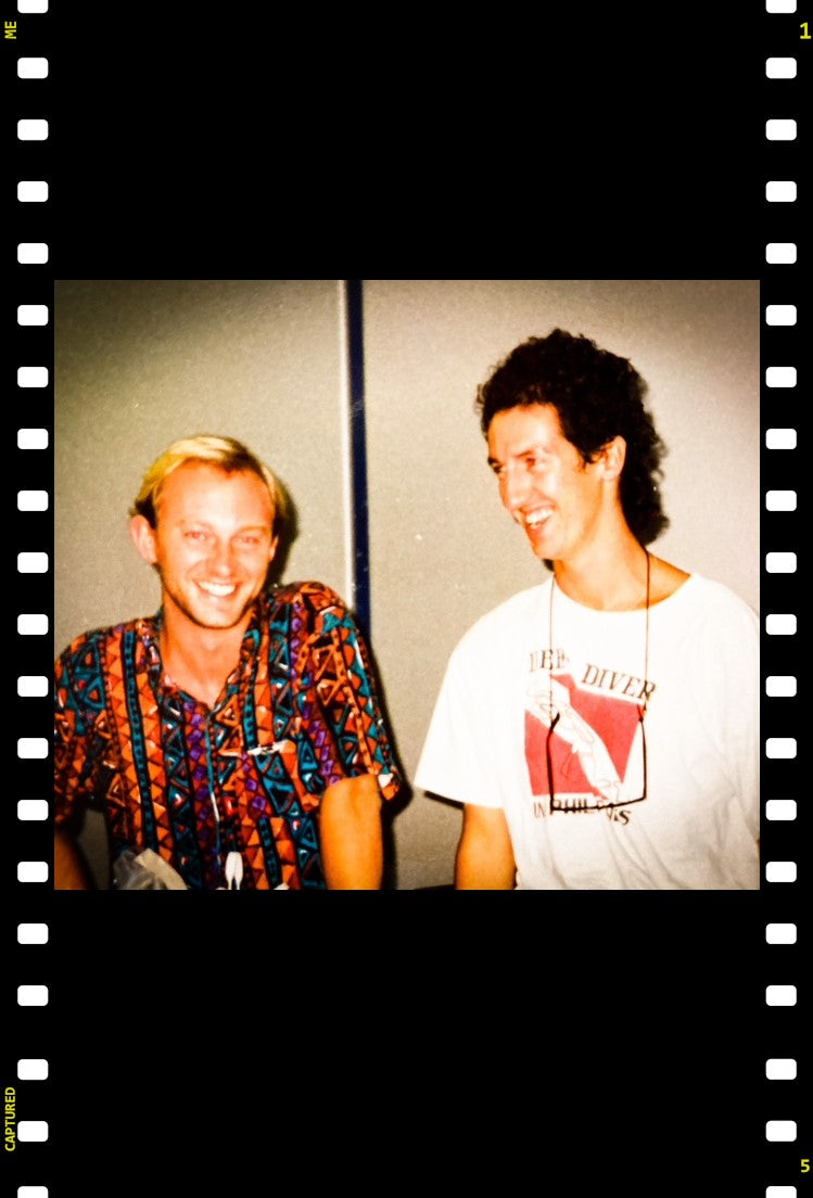 Edward Ake and Jonathan Humphris from the 1980's